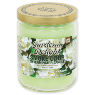 Smoke Odor Exterminator Limited Edition Candle, Gardenia Delight, 13 oz