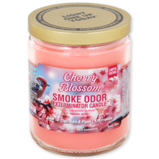 Smoke Odor Exterminator Limited Edition Candle, Cherry Blossom, 13 oz