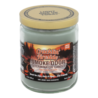 Smoke Odor Exterminator Limited Edition Candle, Cracklin' Fireside, 13 oz