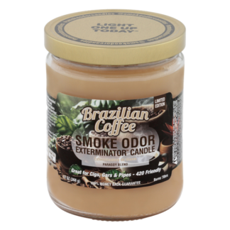 Smoke Odor Exterminator Limited Edition Candle, Brazilian Coffee, 13 oz